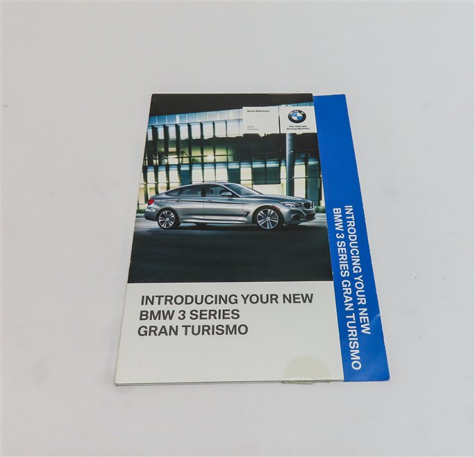 Thumbnail 7: 2014 BMW 328IGT (F34) 2.0L (N20) ENGINE OWNERS MANUAL BOOKLET SET/10 w/ CASE