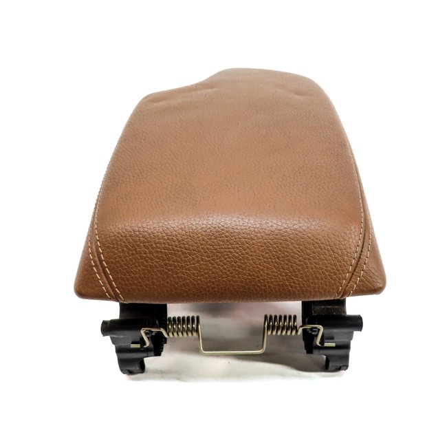 Thumbnail 4: 14-19 BMW 3 SERIES GT F34 FRONT CENTER CONSOLE ARMREST COVER LID (Brown)