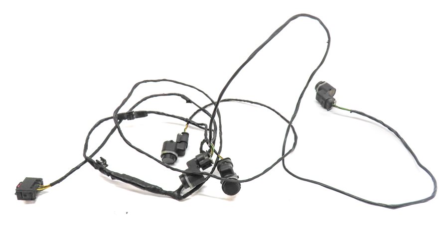 Thumbnail 3: 2013 BMW X5 (E70) REAR PARK ASSIST PDC DISTANCE CONTROL WIRE SENSOR SET/4 (Gray)