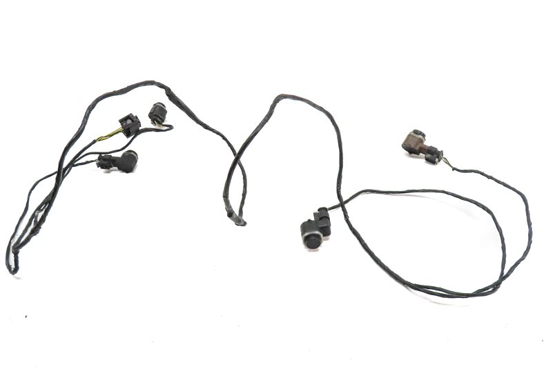 Thumbnail 2: 13 BMW X5 (E70) FRONT PARK ASSIST PDC DISTANCE CONTROL WIRE SENSOR SET/4 (BLACK)