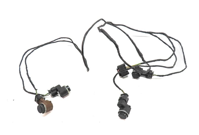 Thumbnail 3: 13 BMW X5 (E70) FRONT PARK ASSIST PDC DISTANCE CONTROL WIRE SENSOR SET/4 (BLACK)