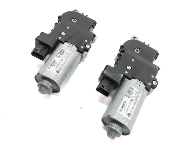 04-13 BMW X5 E53 E70 04-11 X3 (F25) PANORAMIC GLASS SUNROOF SUN ROOF MOTOR SET 2