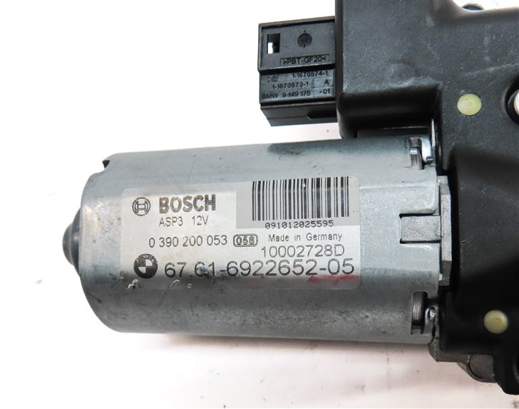 Thumbnail 10: 04-13 BMW X5 E53 E70 04-11 X3 (F25) PANORAMIC GLASS SUNROOF SUN ROOF MOTOR SET 2