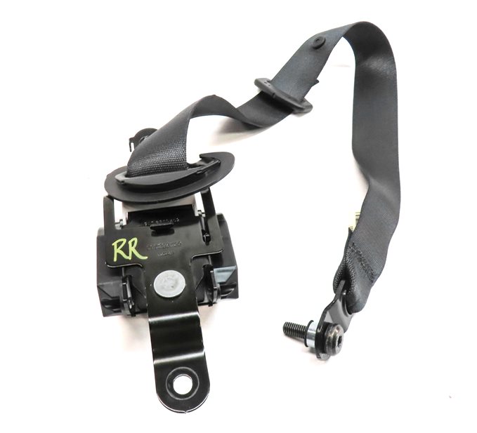 Thumbnail 6: 13 BMW X5 (E70) REAR 2ND ROW LEFT CENTER RIGHT SEATBELT RETRACTOR SET/3 (Black)