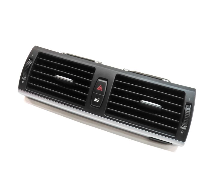 2013 BMW X5 (E70) FRONT CENTER DASH HEAT AIR AC HVAC DUAL VENT (Black)