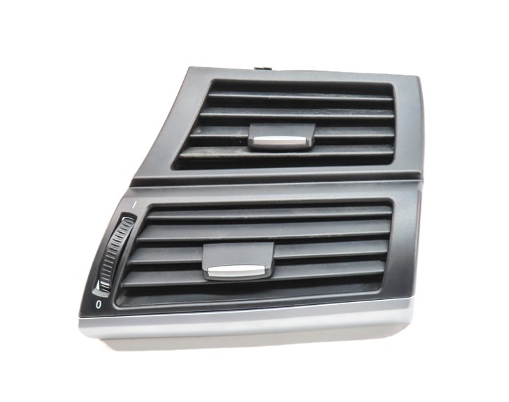 Thumbnail 3: 2013 BMW X5 (E70) FRONT RIGHT PASSENGER DASH HEAT AIR AC HVAC DUAL VENT (Black)