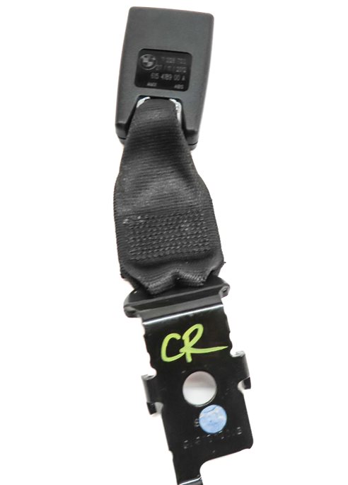 Thumbnail 5: 2013 BMW X5 (E70) REAR 2ND ROW LEFT CENTER RIGHT SEATBELT BUCKLE RECEIVER SET/3