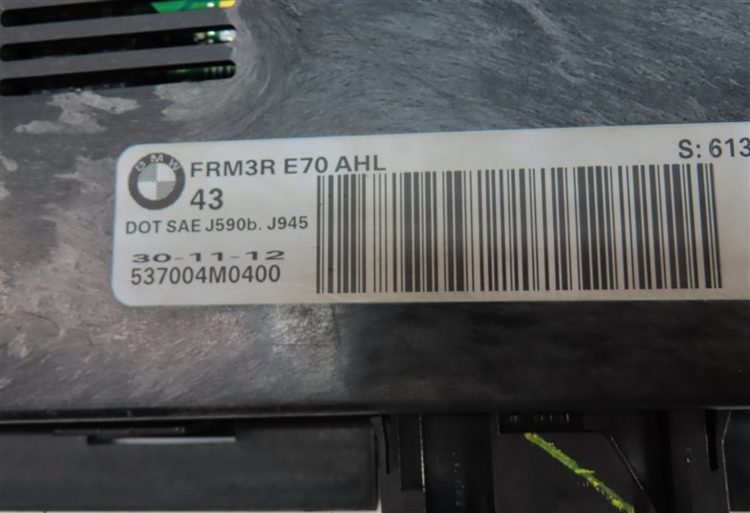 Thumbnail 6: 07-14 BMW X5 X5M X6 X6M (E70 E71) FRM3 FRM III AHL BCM BODY LIGHT CONTROL MODULE
