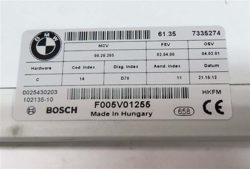 Thumbnail 5: 08-14 BMW X6 X6M (E71) REAR TRUNK LIFT HATCH GATE DOOR LIFTGATE CONTROL MODULE