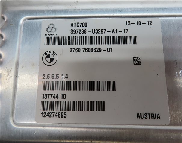 Thumbnail 5: 2007-2014 BMW X5 X5M X6 X6M - (E70 / E71) ATC700 TRANSFER CASE CONTROL MODULE