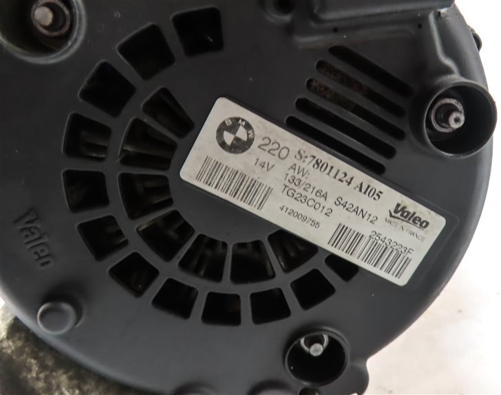 Thumbnail 6: 09-13 BMW X5 335i (E70 E90) 3.0L M57 DIESEL ENGINE 220 AMP ALTERNATOR (VALEO)