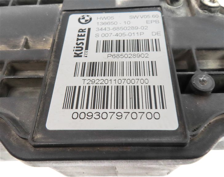 Thumbnail 8: 2013 BMW X5 (E70) EMERGENCY PARK PARKING BRAKE ACTUATOR w/ CABLES