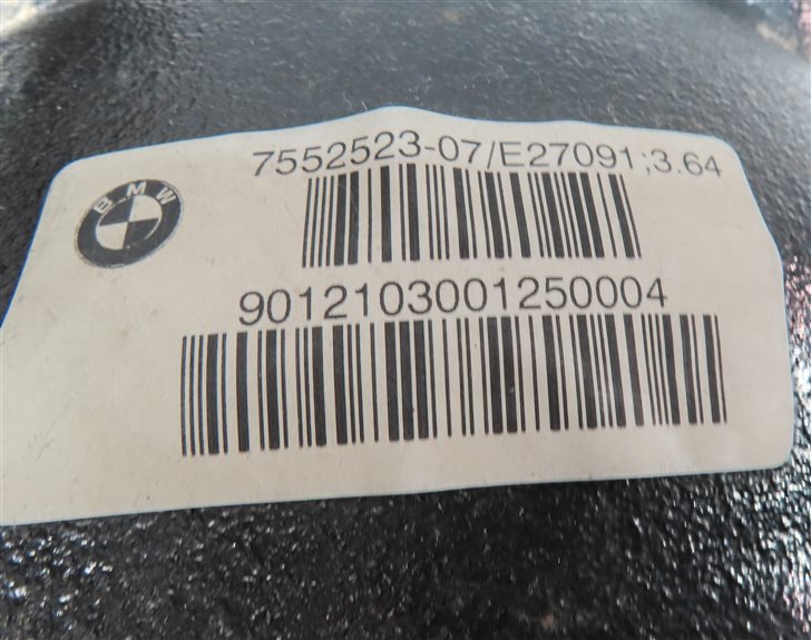 Thumbnail 6: 2009-2013 BMW X5 3.0L DIESEL / X6 4.4TT (E70 E71 E72) REAR DIFFERENTIAL (3.64)