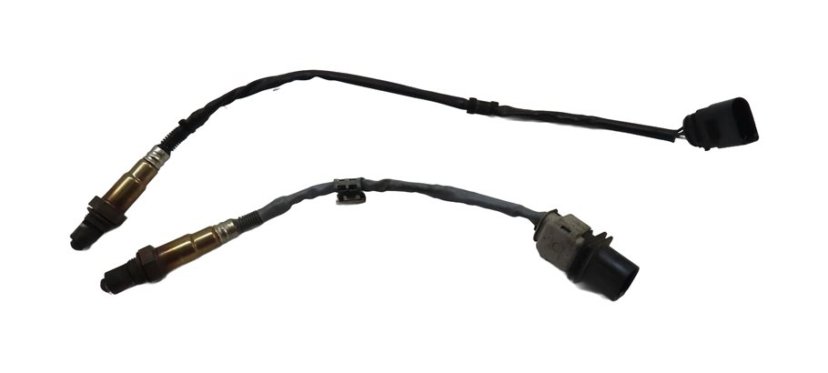 Thumbnail 2: 2013 AUDI A5 (B8 8T) 2.0L (CPMA) ENGINE OXYGEN O2 LAMBDA PROBE WIRE SENSOR SET/2