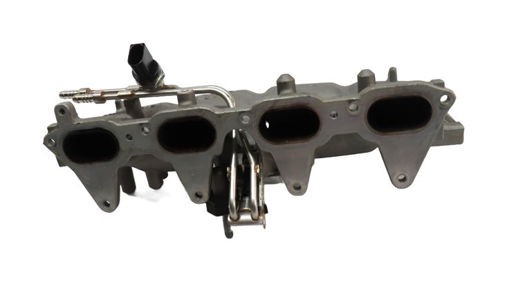 Thumbnail 2: 13-14 AUDI A4 A5 Q5 B8 8K 8T 2.0L TURBO ENGINE UPPER INTAKE MANIFOLD