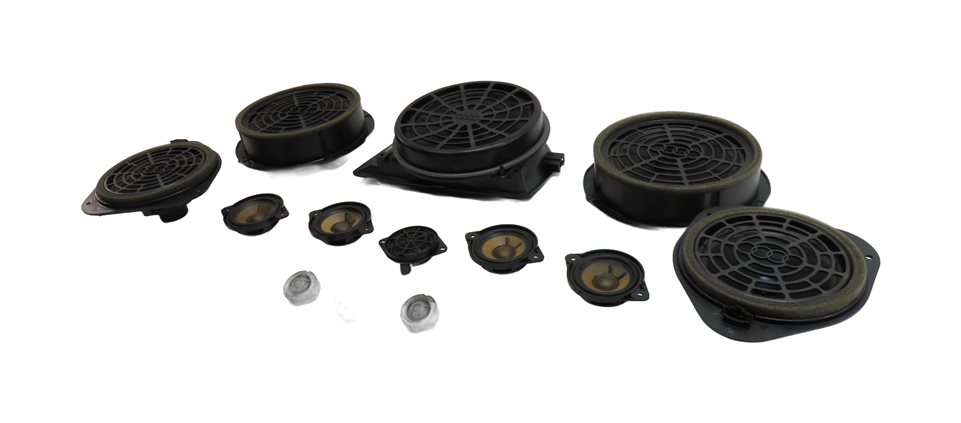 2013 AUDI A5 (B8 8T) BANG & OLUFSEN AUDIO SOUND SYSTEM SPEAKER SET/12