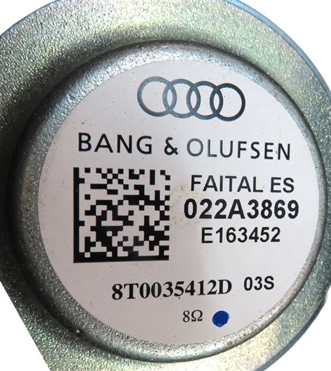 Thumbnail 17: 2013 AUDI A5 (B8 8T) BANG & OLUFSEN AUDIO SOUND SYSTEM SPEAKER SET/12