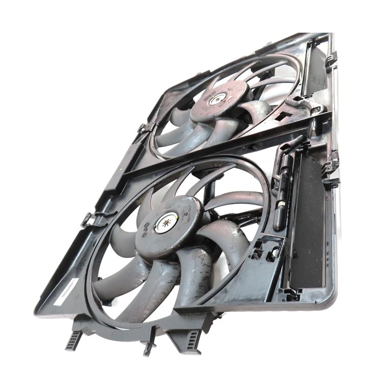 Thumbnail 4: 09-17 AUDI A4 A5 Q5 S4 (B8 8T 8R) 2.0L 3.0L 3.2L RADIATOR COOLING FAN w/ SHROUD