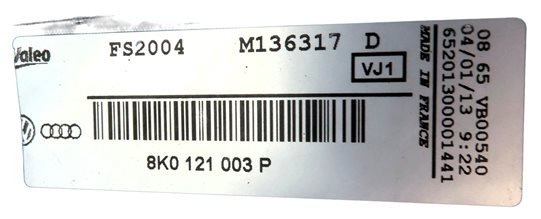 Thumbnail 7: 09-17 AUDI A4 A5 Q5 S4 (B8 8T 8R) 2.0L 3.0L 3.2L RADIATOR COOLING FAN w/ SHROUD