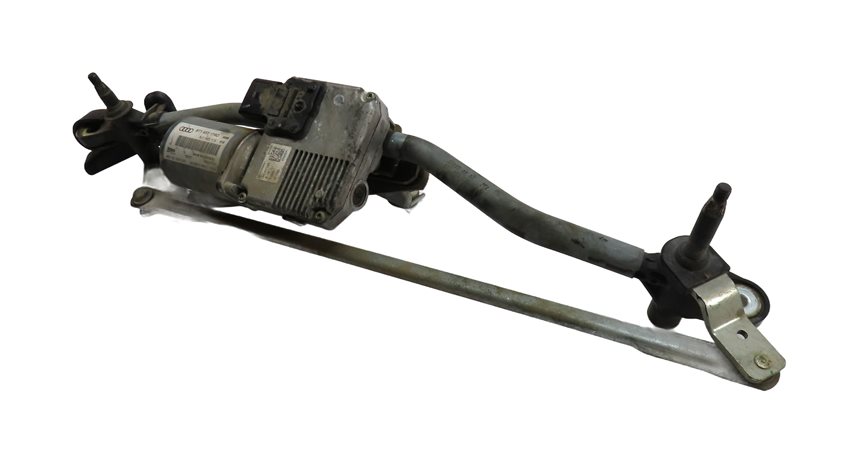 08-17 AUDI A5 S5 RS5 (B8 8T) COUPE FRONT WINDSHIELD WIPER MOTOR & LINKAGE