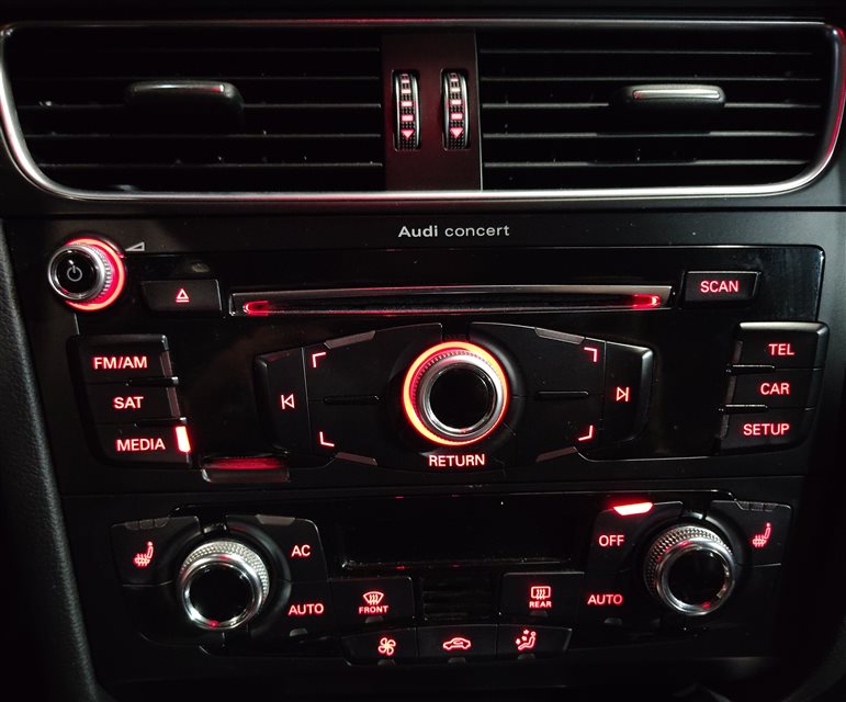 Thumbnail 2: 13-16 AUDI A4 A5 ALLROAD (B8 8T) FRONT RADIO CD NAVIGATION MULTIMEDIA HEAD UNIT