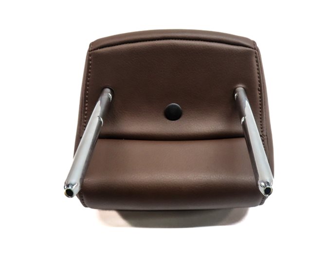 Thumbnail 4: 12-17 AUDI A5 S5 (B8 8T) REAR LEFT & RIGHT SEAT HEADREST HEAD REST SET/2 (Brown)
