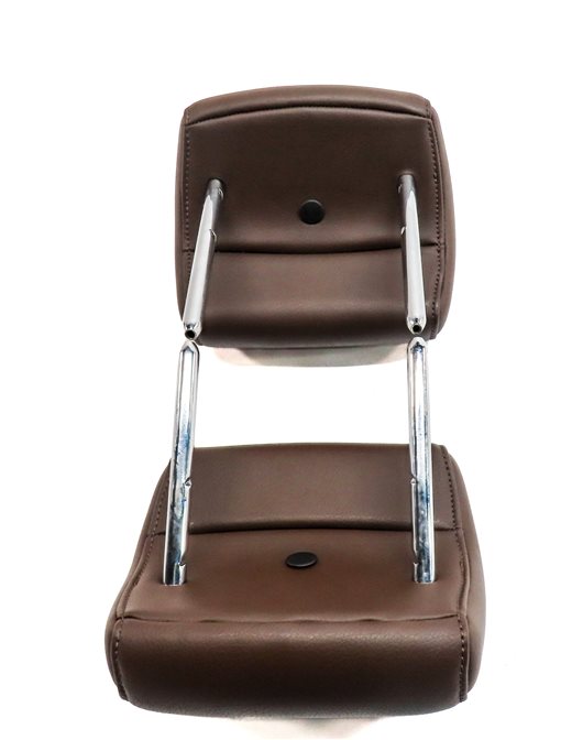 Thumbnail 5: 12-17 AUDI A5 S5 (B8 8T) REAR LEFT & RIGHT SEAT HEADREST HEAD REST SET/2 (Brown)