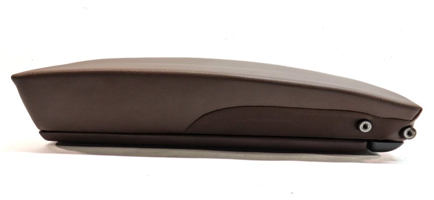 Thumbnail 5: 2013 AUDI A5 (B8 8T) REAR CENTER CONSOLE FOLDING SEAT BACK CUPHOLDER (Brown)