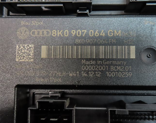 Thumbnail 15: 2013 AUDI A5 (B8 8T) 2.0L SPEEDOMETER BODY ENGINE MODULE & KEY SET BCM ECM ECU