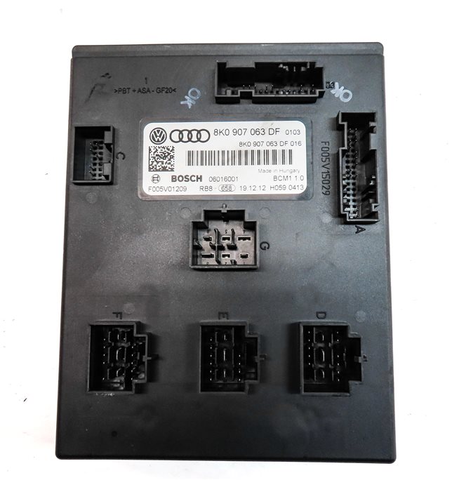 Thumbnail 6: 2013 AUDI A5 (B8 8T) 2.0L SPEEDOMETER BODY ENGINE MODULE & KEY SET BCM ECM ECU