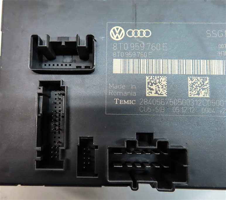 Thumbnail 4: 10-17 AUDI A5 S5 RS5 (B8 8T) FRONT LEFT or RIGHT MEMORY SEAT CONTROL MODULE