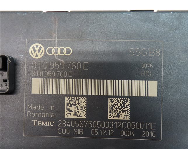 Thumbnail 5: 10-17 AUDI A5 S5 RS5 (B8 8T) FRONT LEFT or RIGHT MEMORY SEAT CONTROL MODULE