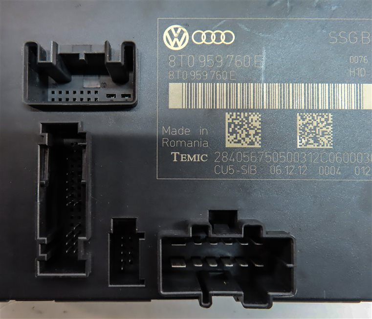 Thumbnail 3: 10-17 AUDI A5 S5 RS5 (B8 8T) FRONT LEFT or RIGHT MEMORY SEAT CONTROL MODULE
