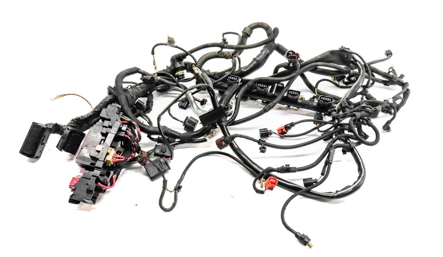 Thumbnail 1: 2013 AUDI A5 (B8 8T) 2.0L (CPMA) ENGINE MOTOR WIRE WIRING HARNESS LOOM