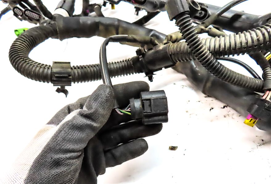 Thumbnail 9: 2013 AUDI A5 (B8 8T) 2.0L (CPMA) ENGINE MOTOR WIRE WIRING HARNESS LOOM
