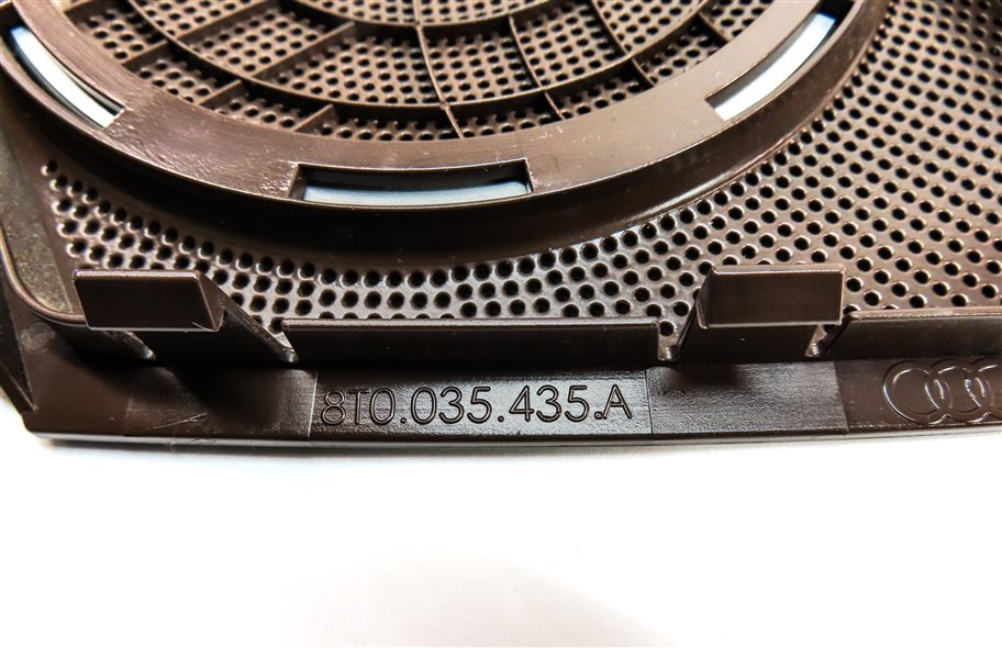 Thumbnail 10: 13 AUDI A5 (B8 8T) BANG & OLUFSEN AUDIO SOUND SPEAKER GRILLE TRIM SET/11 (BROWN)