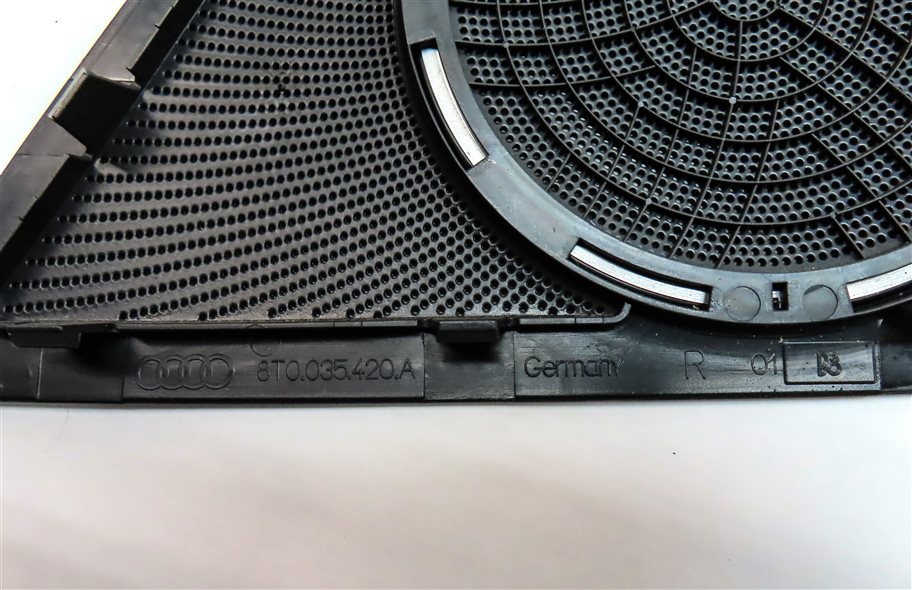 Thumbnail 13: 13 AUDI A5 (B8 8T) BANG & OLUFSEN AUDIO SOUND SPEAKER GRILLE TRIM SET/11 (BROWN)