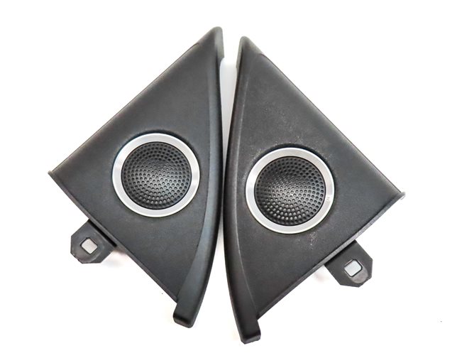 Thumbnail 4: 13 AUDI A5 (B8 8T) BANG & OLUFSEN AUDIO SOUND SPEAKER GRILLE TRIM SET/11 (BROWN)