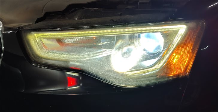 Thumbnail 2: 13-17 AUDI A5 S5 (B8 8T) LEFT DRIVER XENON HID HEADLIGHT LIGHT LAMP (NON AFS)