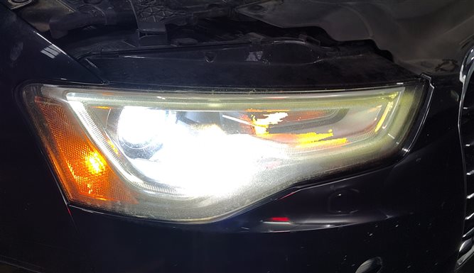 Thumbnail 2: 2013-2017 AUDI A5 S5 (B8 8T) RIGHT PASSENGER XENON HID HEADLIGHT LAMP (NON AFS)