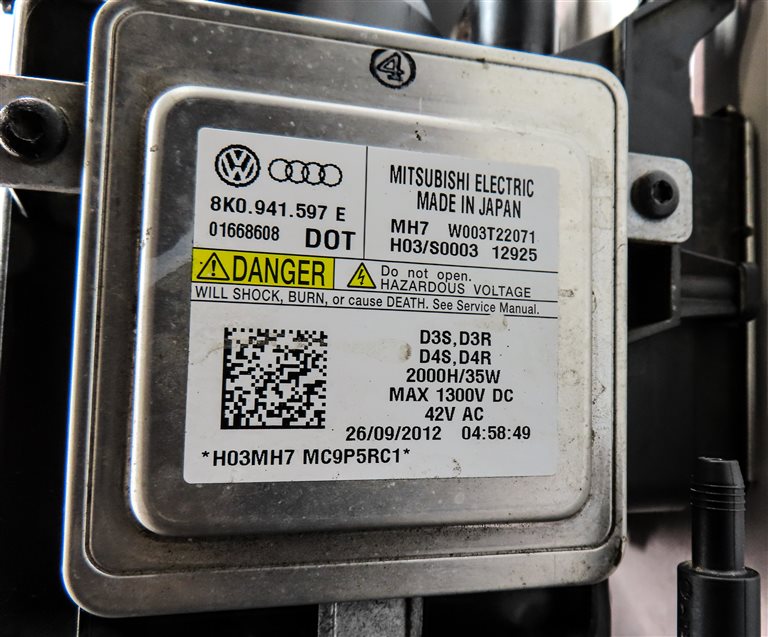 Thumbnail 7: 2013-2017 AUDI A5 S5 (B8 8T) RIGHT PASSENGER XENON HID HEADLIGHT LAMP (NON AFS)