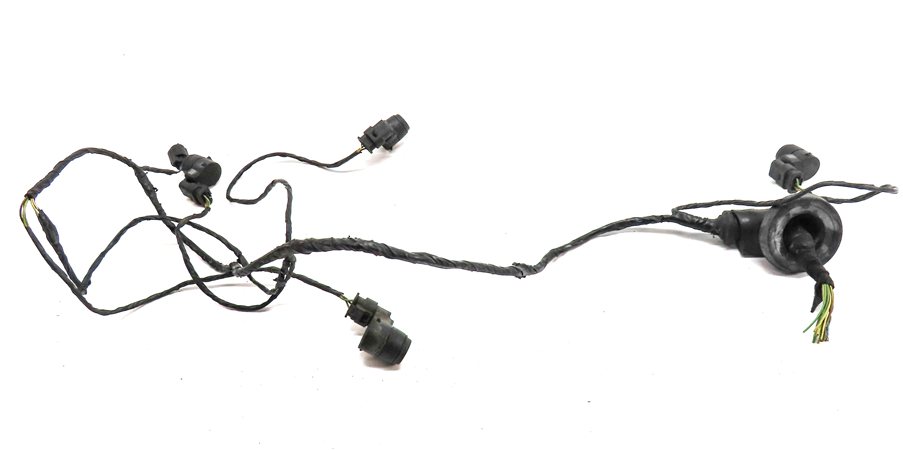Thumbnail 2: 12 BMW M3 (E90) REAR PARK ASSIST PDC DISTANCE CONTROL WIRE SENSOR SET/4 (White)