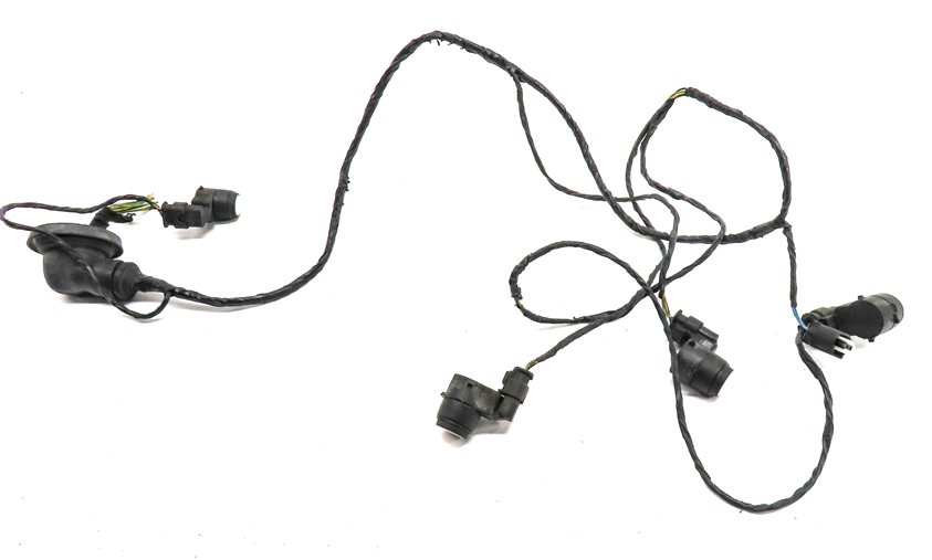 Thumbnail 3: 12 BMW M3 (E90) REAR PARK ASSIST PDC DISTANCE CONTROL WIRE SENSOR SET/4 (White)