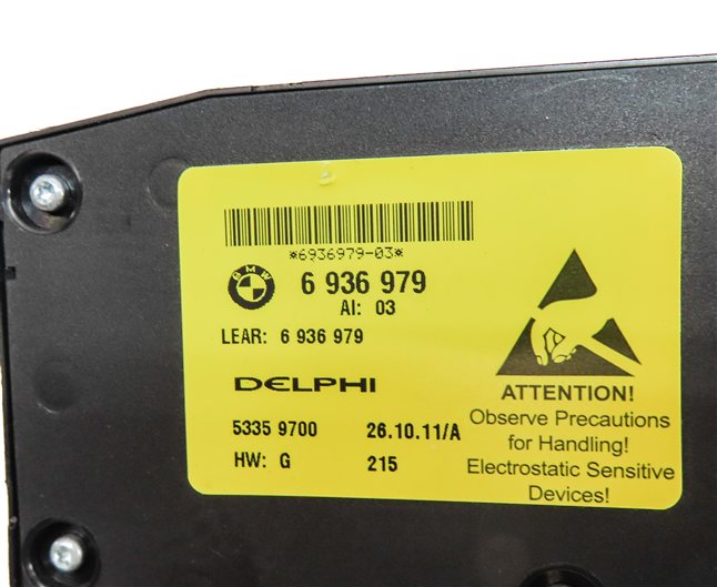 Thumbnail 5: 2012 BMW M3 (E90) FRONT LEFT DRIVER MEMORY SEAT POSITION ADJUST SWITCH