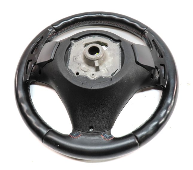 Thumbnail 4: 2008-2013 BMW M3 E90 FRONT LEFT DRIVER SPORT STEERING WHEEL w/ SHIFT PADDLES