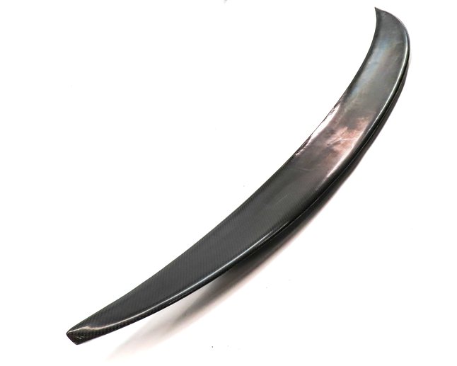 Thumbnail 5: 08-13 BMW 335i M3 E90 E91 E92 E93 COUPE REAR TRUNK LID SPOILER TRIM (White)