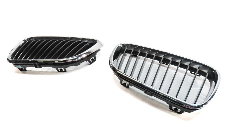 14-17 BMW 228i 230i F23 FRONT LEFT DRIVER & RIGHT PASSENGER KIDNEY GRILLE SET/2