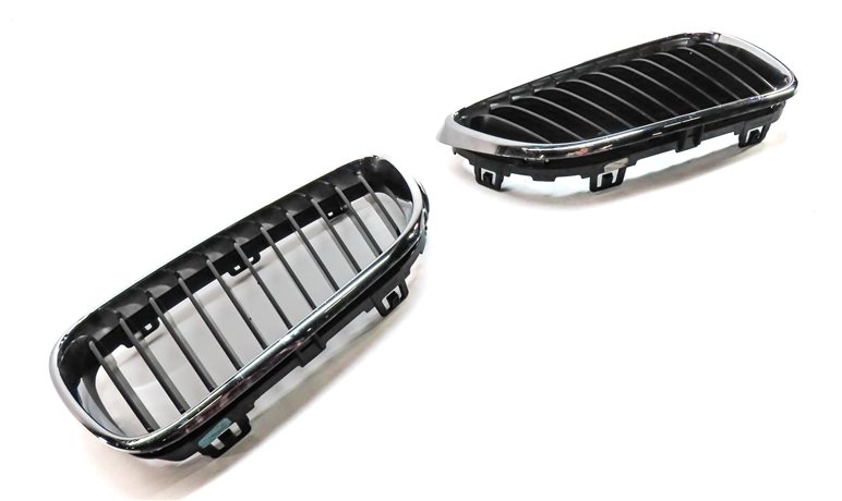 Thumbnail 3: 14-17 BMW 228i 230i F23 FRONT LEFT DRIVER & RIGHT PASSENGER KIDNEY GRILLE SET/2