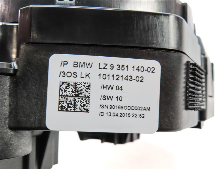 Thumbnail 6: 2012-2017 BMW 2 3 4 SERIES (F22 F30 F32) COLUMN BLINKER WIPER COMBINATION SWITCH