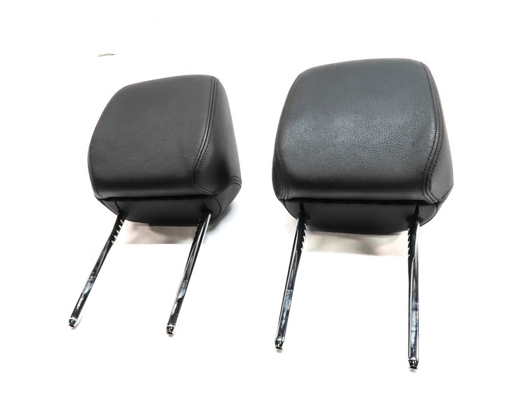 Thumbnail 2: 15-21 BMW 228i 230i 235i 240i F23 FRONT LEFT & RIGHT SEAT HEADREST SET/2 (Black)